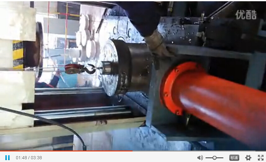 四柱液压机之转子铸铝机工作视频展示